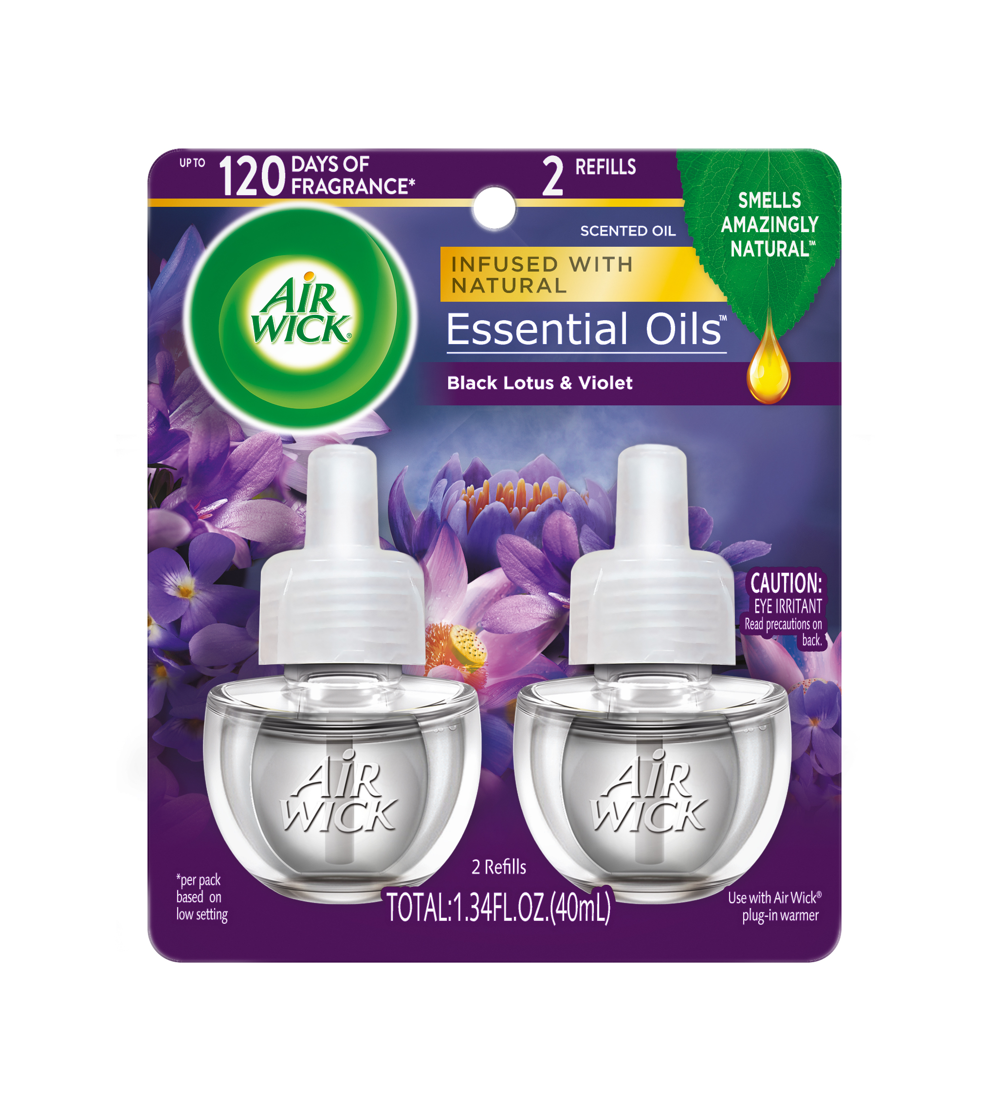 AIR WICK Scented Oil  Black Lotus  Violet